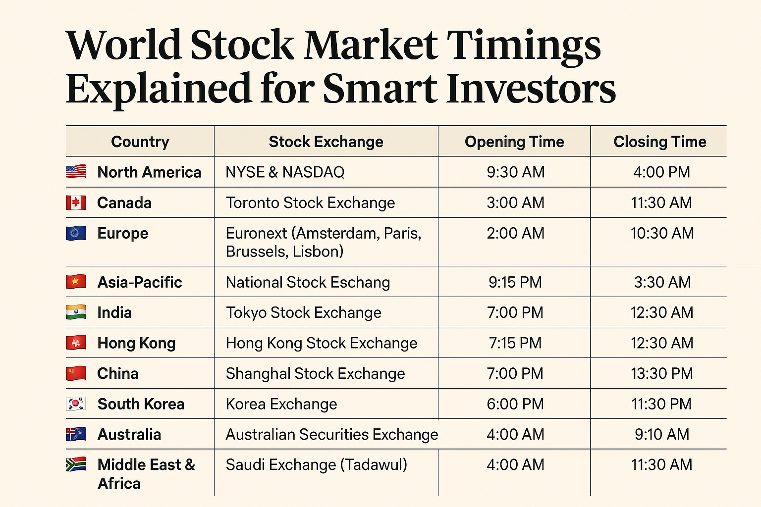 worldStockMarketTimings